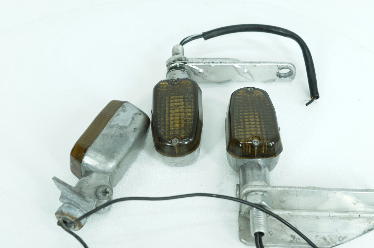 1986 Harley Sportster XLH883 OEM Front Left & Right Turn Signal Indicators