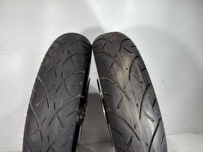 2007 Harley Street Glide Touring FLHX OEM Front & Rear Wheel Rim Tire