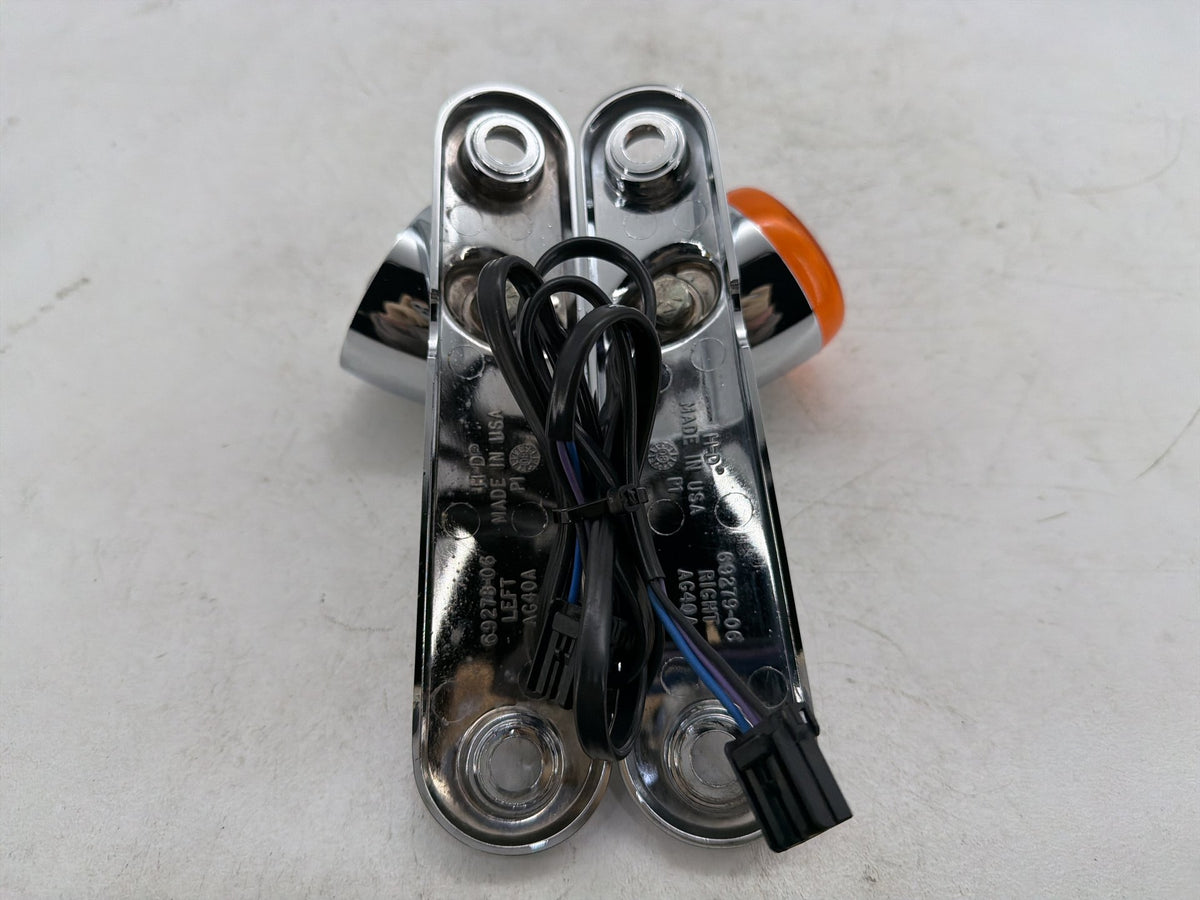 2009 Harley Street Glide Touring OEM Front Left Right Turn Signal Indicators