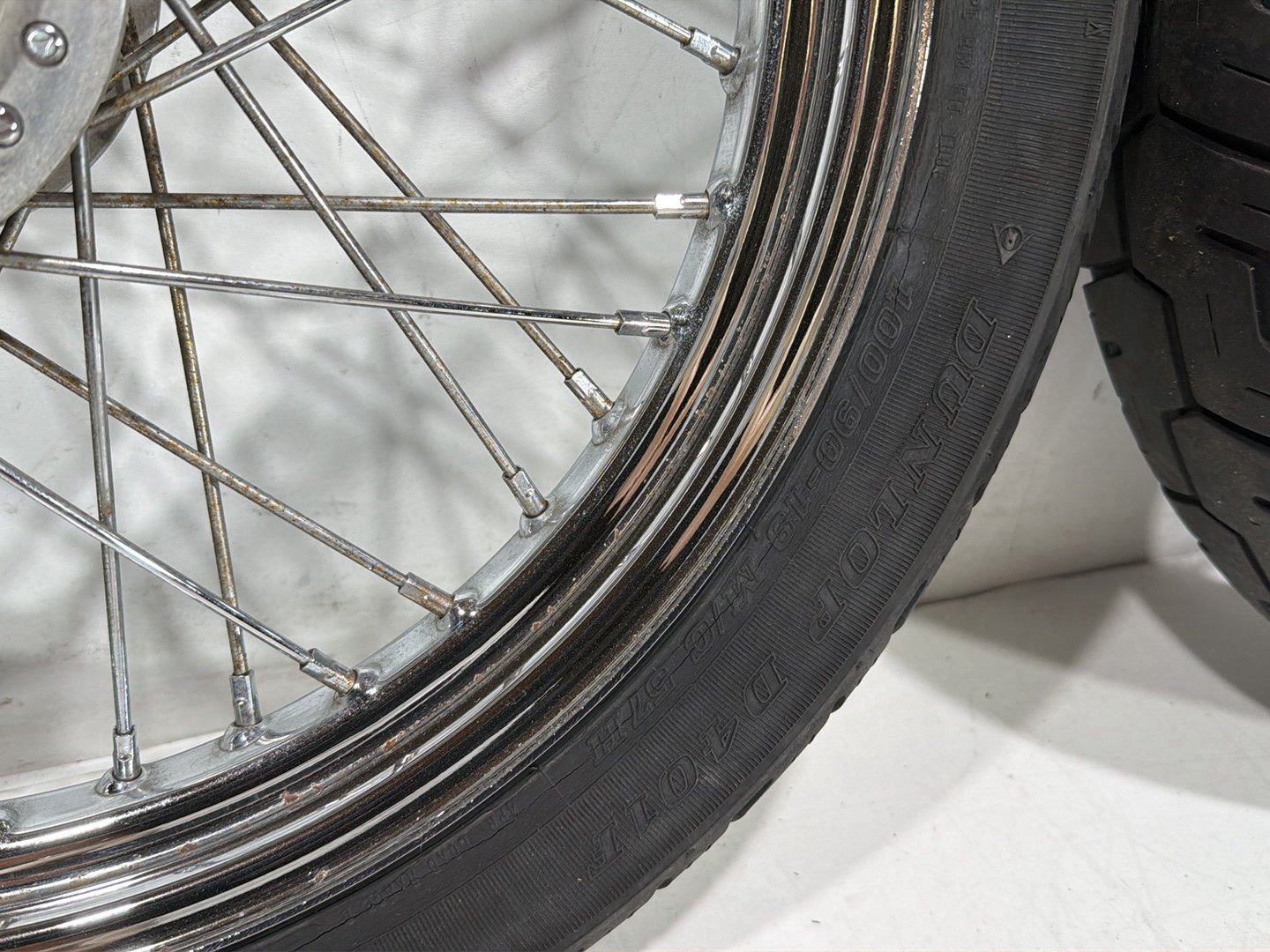 2005 Harley Sportster 1200 Roadster XL1200R OEM Front Rear Wheel Rim Tire Spoked