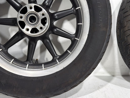 2008 Harley Road King Touring FLHR OEM Front & Rear Wheel Rim Tire