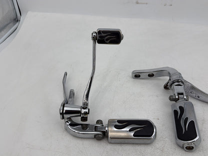 1999 - 2006 Harley-Davidson Dyna Super Glide Left Right Foot Brake Control Pegs 50649-90
