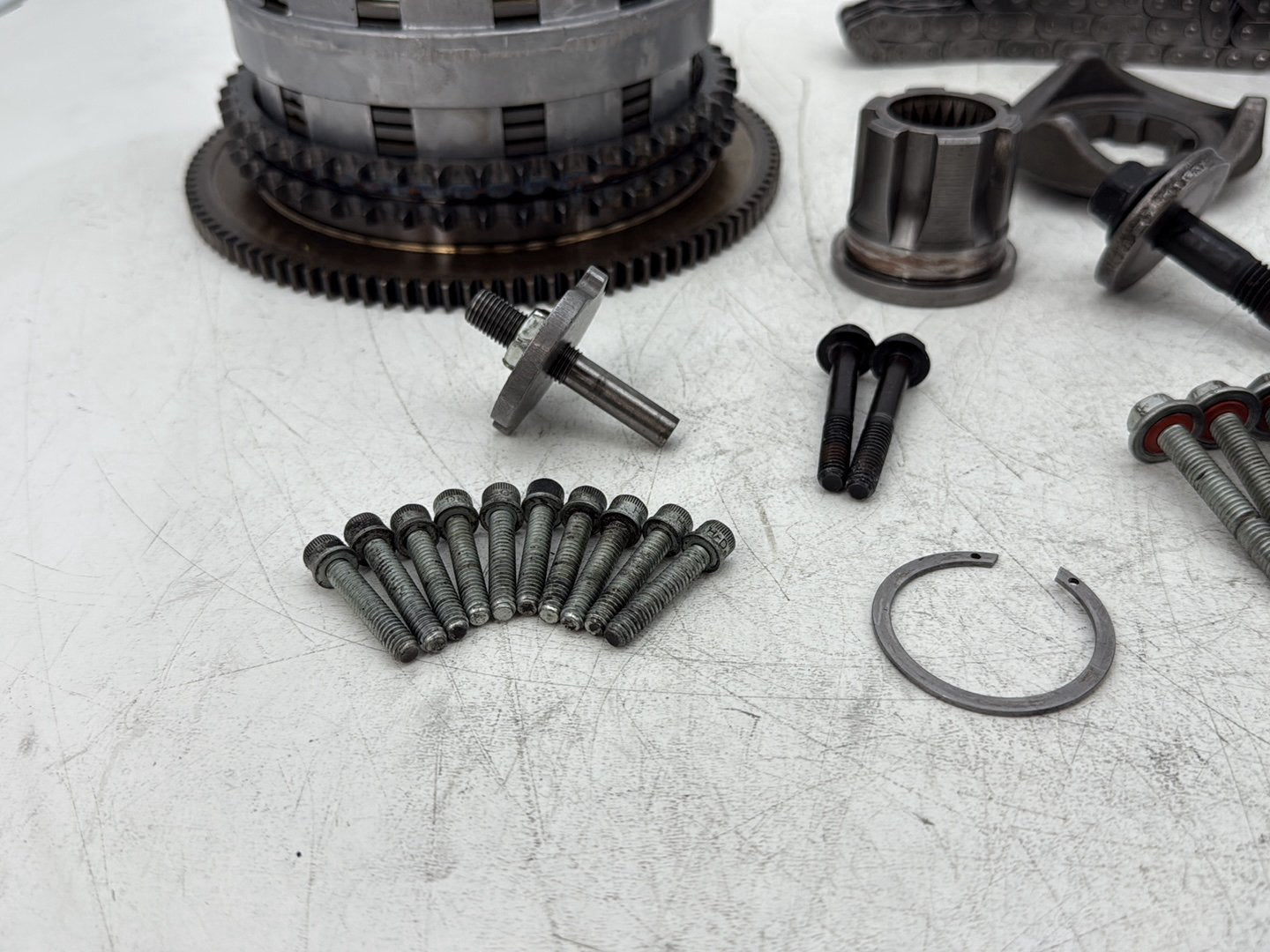 2008 Harley Electra Glide Touring Ultra FLHTCUI OEM Clutch Basket Chain Tensioner Kit