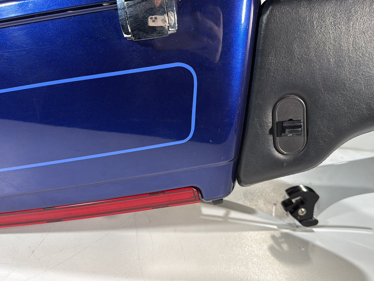 2007 Harley Touring Electra Glide Ultra OEM Pass Backrest Tour Pak Luggage NOKey