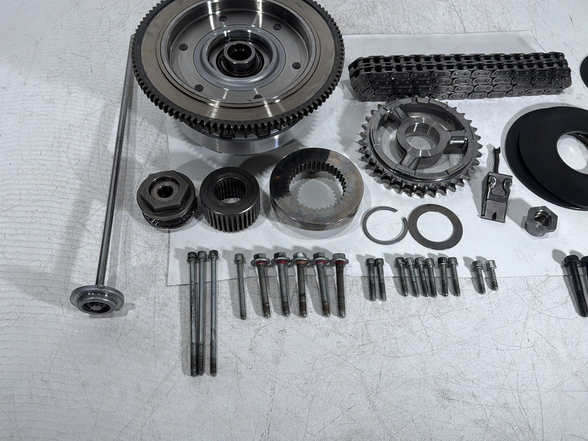14 Harley Electra Glide Touring Ultra OEM Clutch Basket Chain Tensioner Kit 103