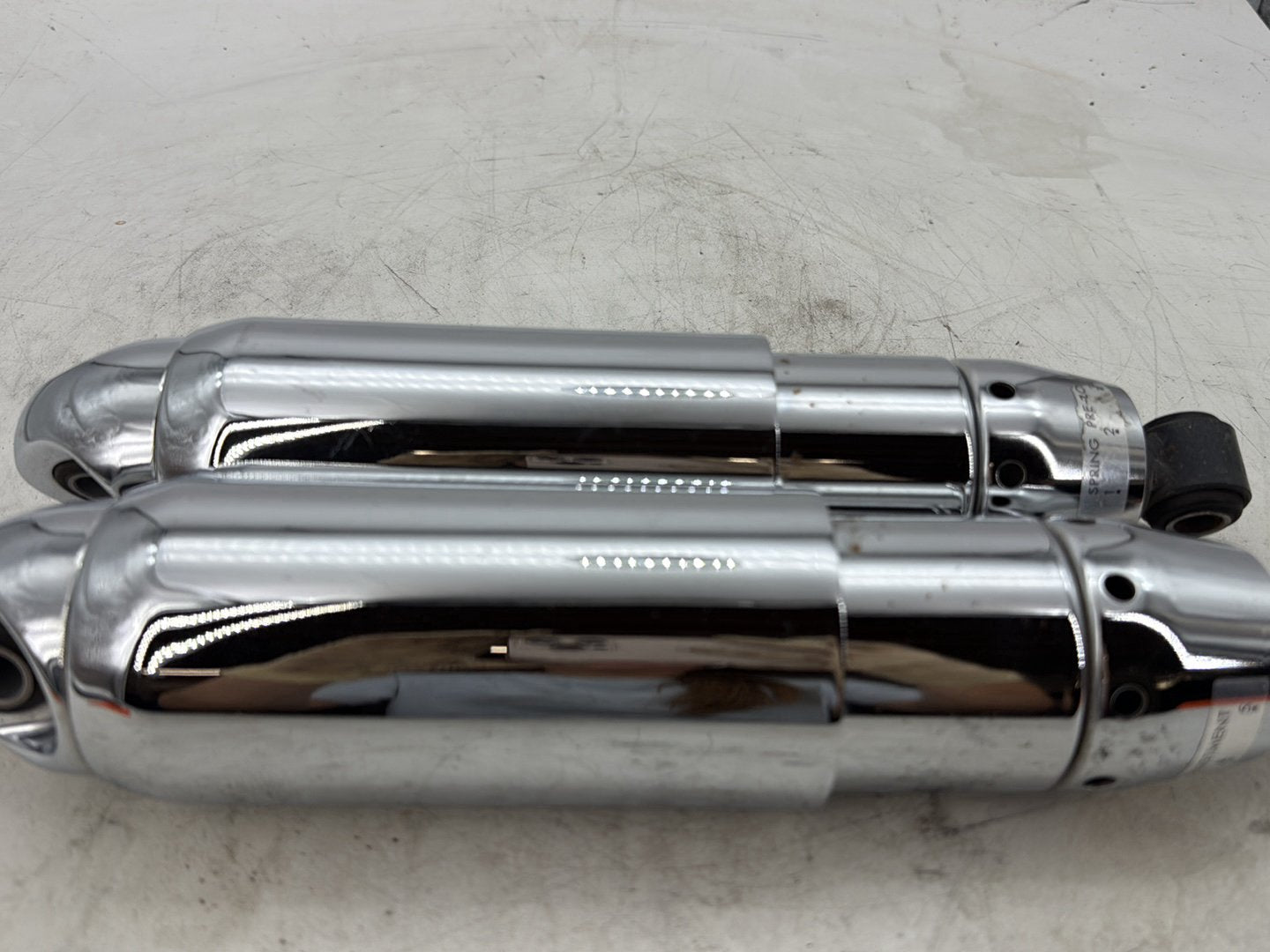 2012 Harley Dyna FXDF Fat Bob OEM Rear Left Right Shock Absorbers
