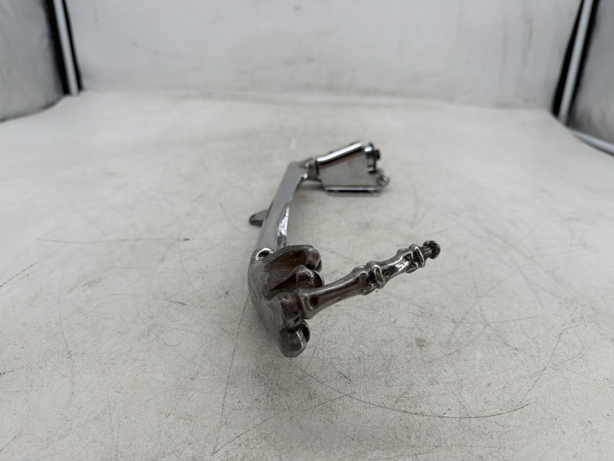 2004 Harley Electra CVO Eagle Left Side Jiffy Kick Stand Salute Skeleton Claw