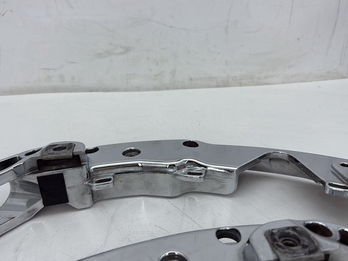 18 Harley Electra Glide Touring OEM Left Right Saddlebag Fender Struts Brackets