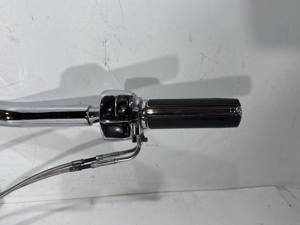 2000 Harley Dyna FXDWG Wide Glide OEM Handlebars Left Right Switches Controls
