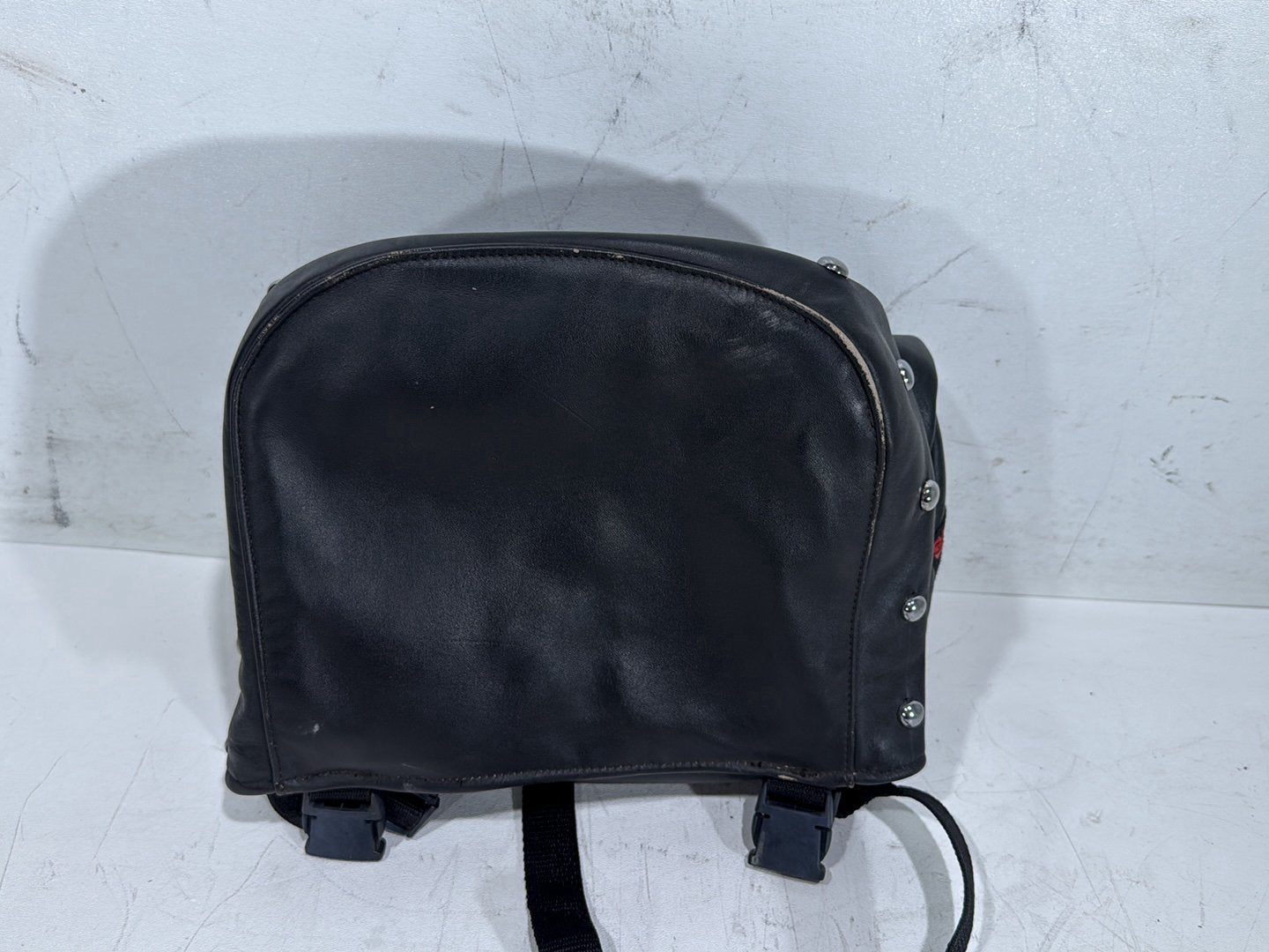 1992 Harley Heritage Softail Classic FLSTC OEM Front Onboard Tool Bag Leather Storage
