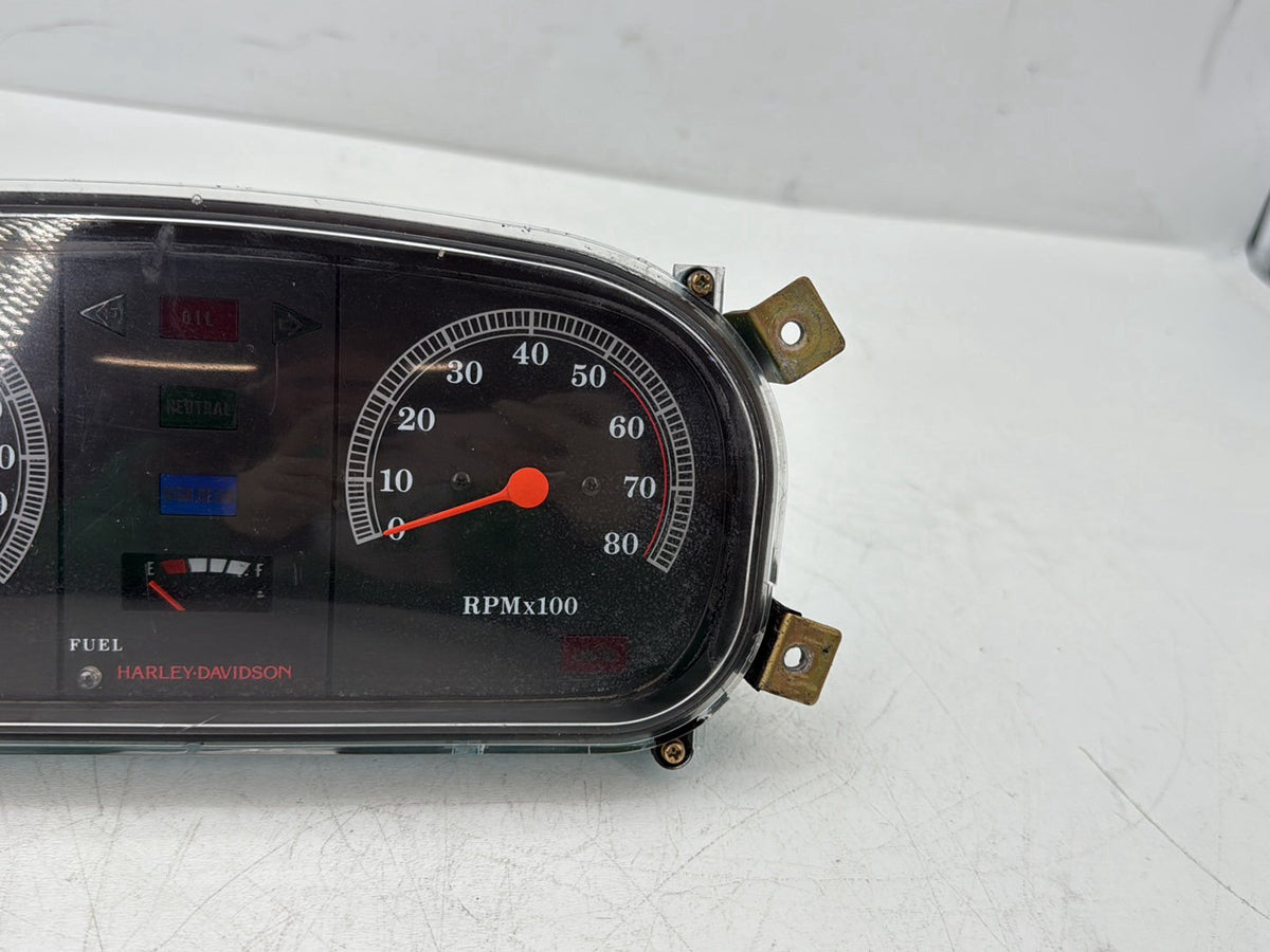 95 Harley Touring Electra Classic Speedo Tacho Speedometer Tachometer Gauges 53K