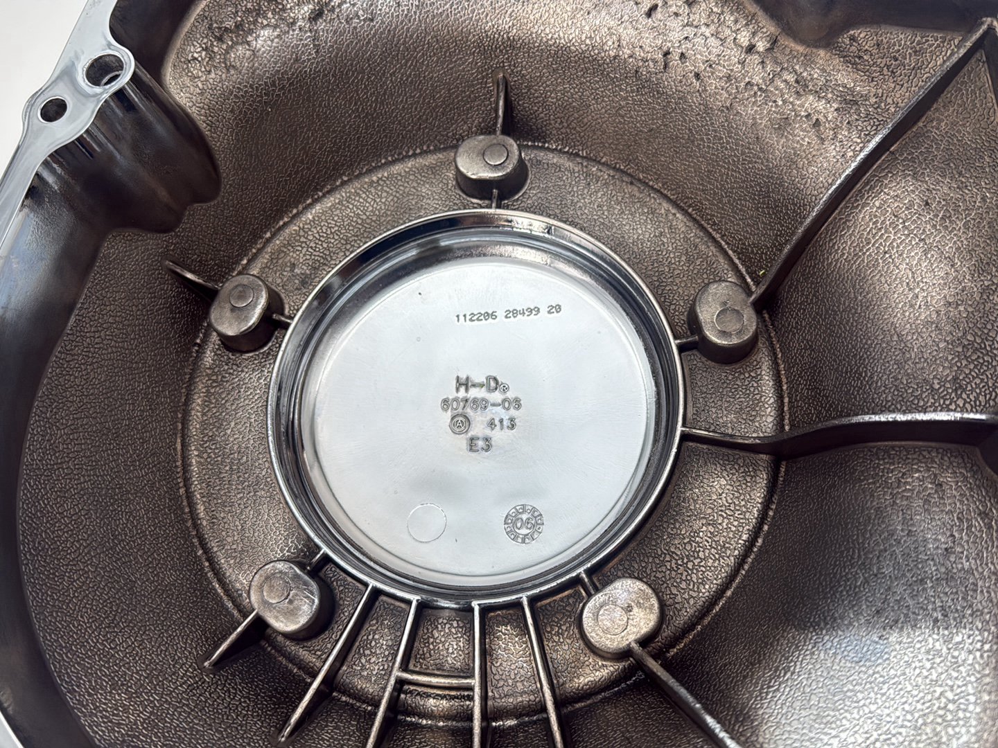2007 Harley Touring FLHTP Electra Glide Police OEM Outer Primary Clutch Cover