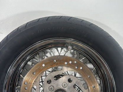 2004 Harley Softail FLSTC Heritage Classic OEM Rear Wheel Rim Tire Spoked