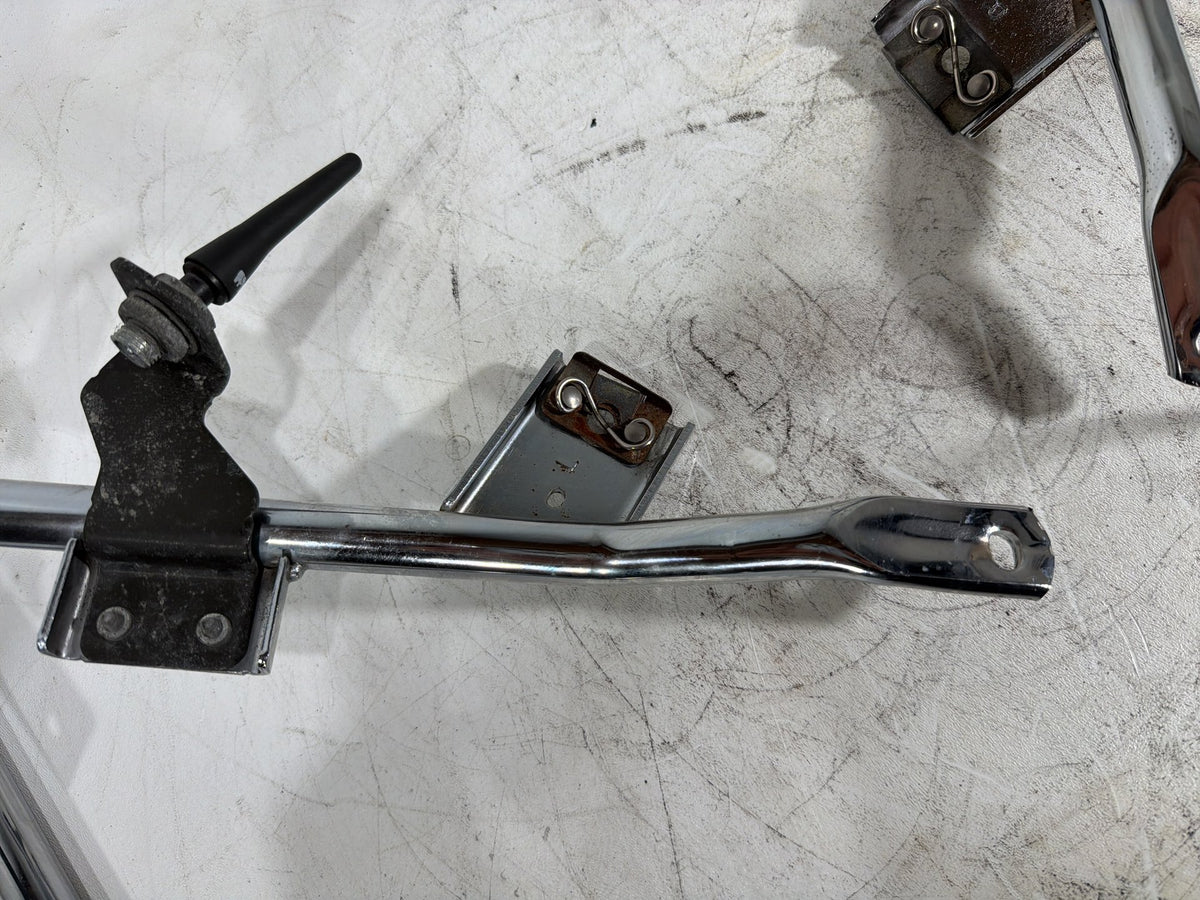 2009 Harley Street Glide Touring OEM Rear Left Right Saddlebag Guard Rails Bar