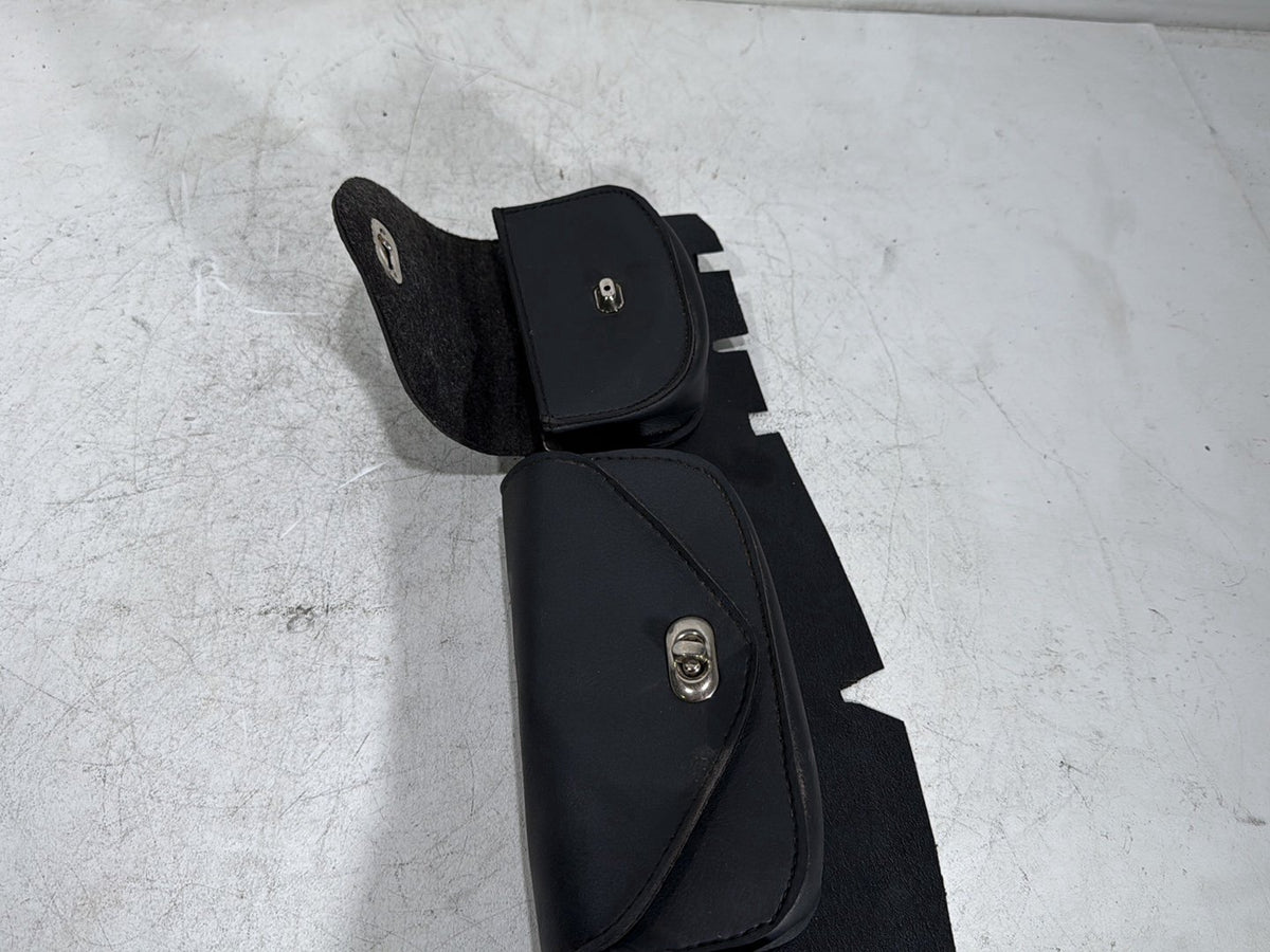 1990 Harley Electra Glide Touring OEM Front Onboard Tool Bag Leather Storage