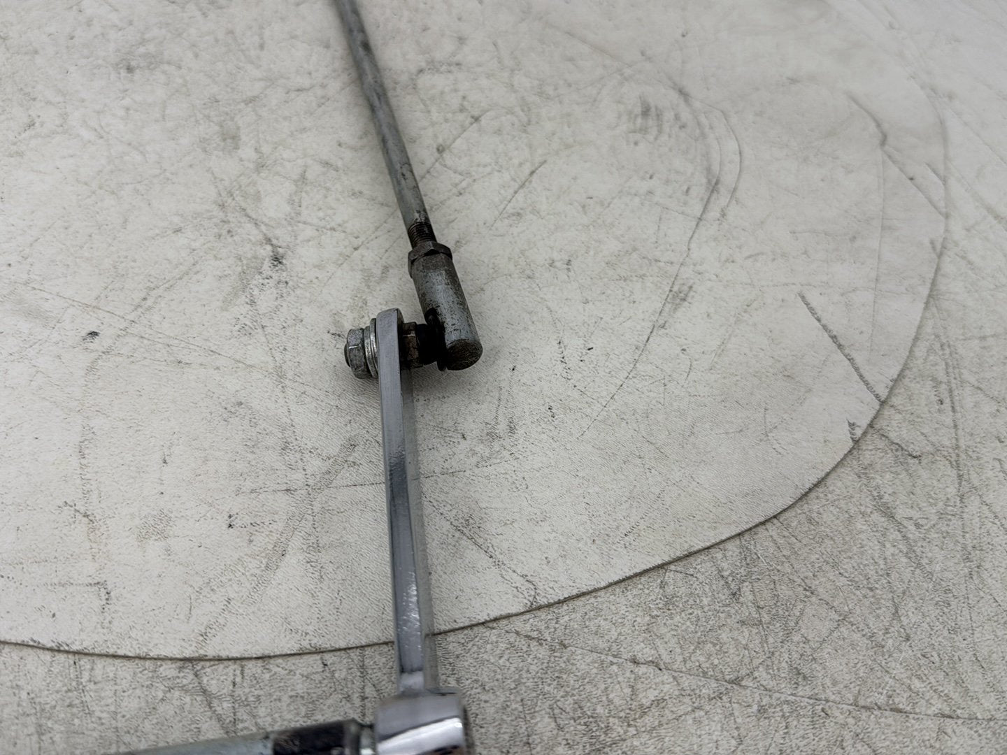 1998 Harley Touring FLHTCUI Electra Glide Ultra OEM Gear Shifter Lever w/ Rod linkage