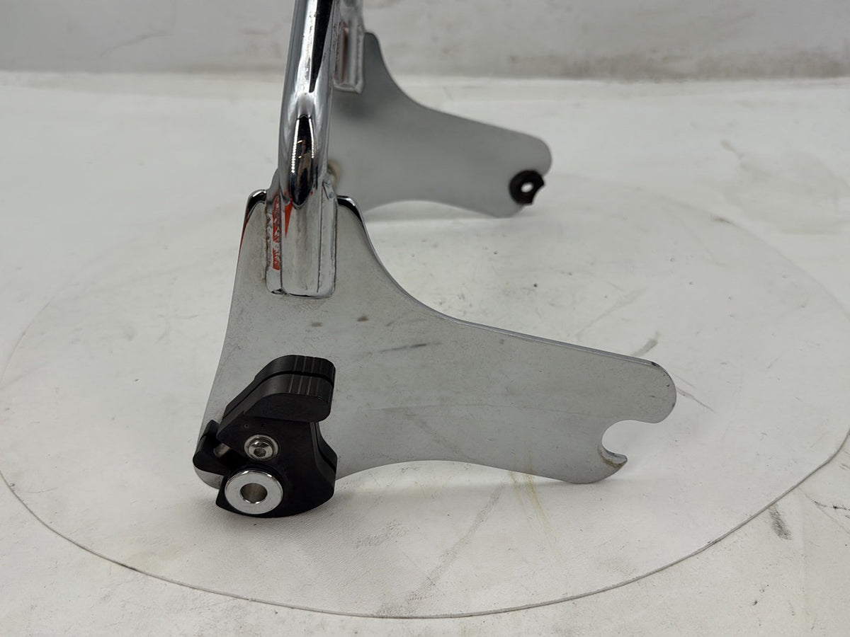 2007 Harley Street Glide Touring FLHX OEM Rear Sissy Bar w/ Backrest Cushion Pad