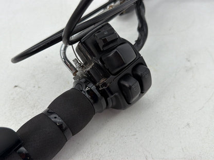 2007 - 2012 Harley-Davidson Touring Street Glide Right Engine Start Kill Switches Controls w/ Hand Grip, Idle Throttle Cables