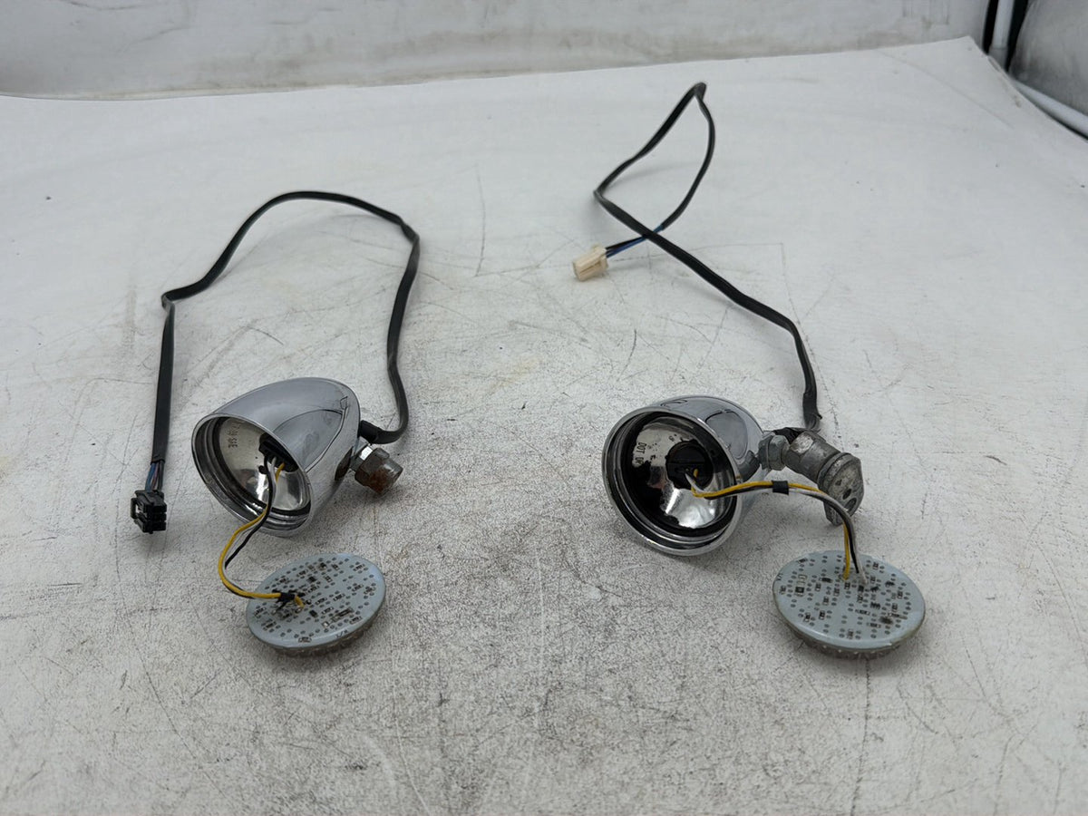 2006 Harley Dyna Super Glide FXDI OEM Front Left Right Turn Signal Indicators