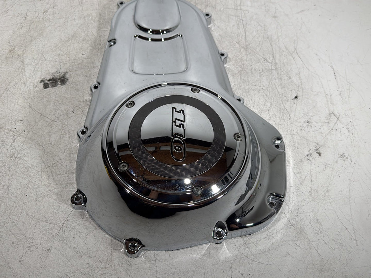 2013 Harley Electra Glide Touring CVO Eagle OEM Outer Primary Clutch 110 Cover