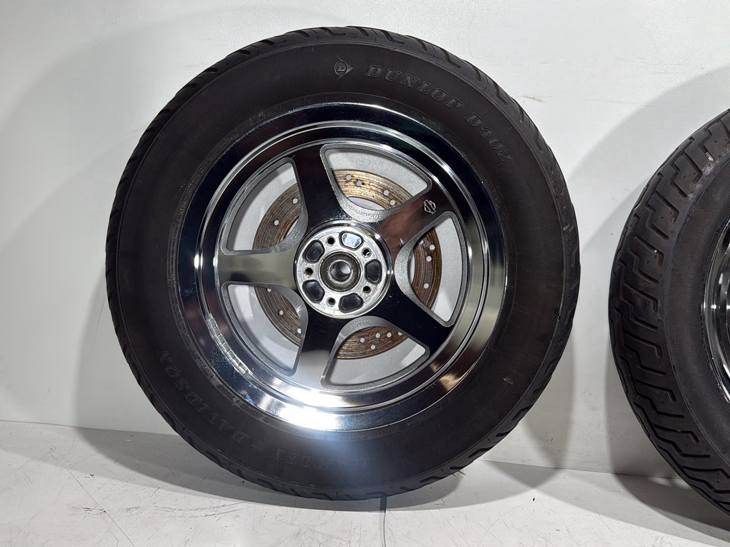 2007 Harley Electra Glide Touring FLHTCUI OEM Front & Rear Wheel Rim Tire 16"