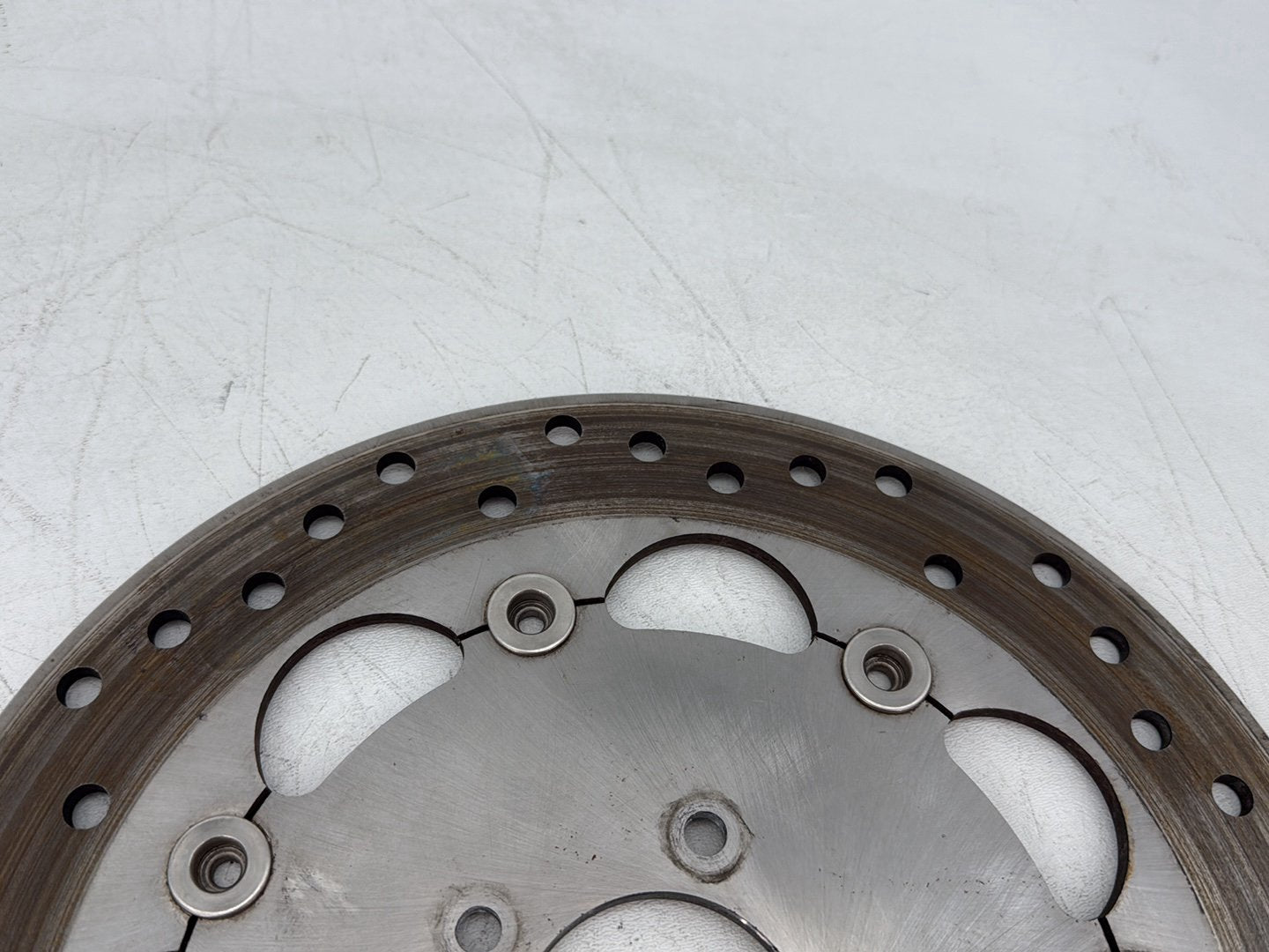 2010 Harley Dyna Fat Bob FXDF OEM Front Brake Rotors Disc Pair