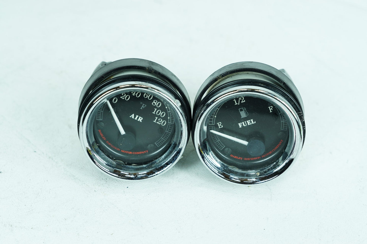 1984 - 1998 Harley-Davidson Touring Road Glide  Air Temperature & Fuel Petrol Gauges 75111-96C