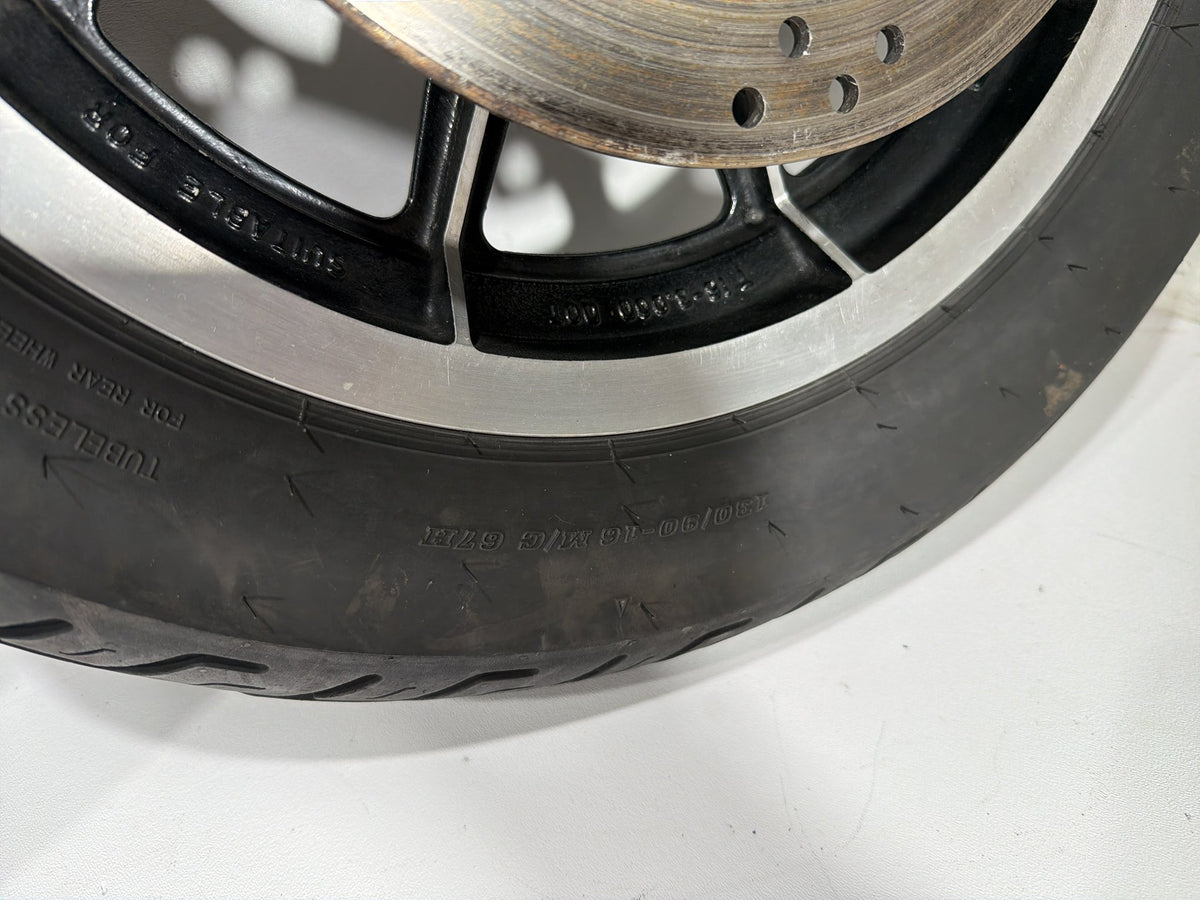 91 Harley Electra Glide Touring Classic Front & Rear Wheel Rim Tire MT90B16 16"