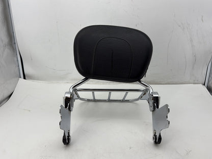 2008 Harley Road King Touring FLHR OEM Rear Sissy Bar w/ Backrest Cushion Pad