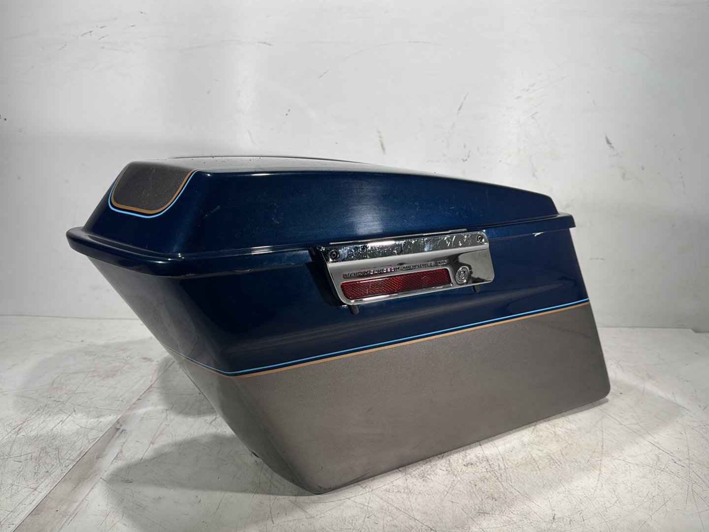 1998 Harley Touring FLHTCUI Electra Glide Ultra OEM Left Right Saddlebags Luggage NOKey