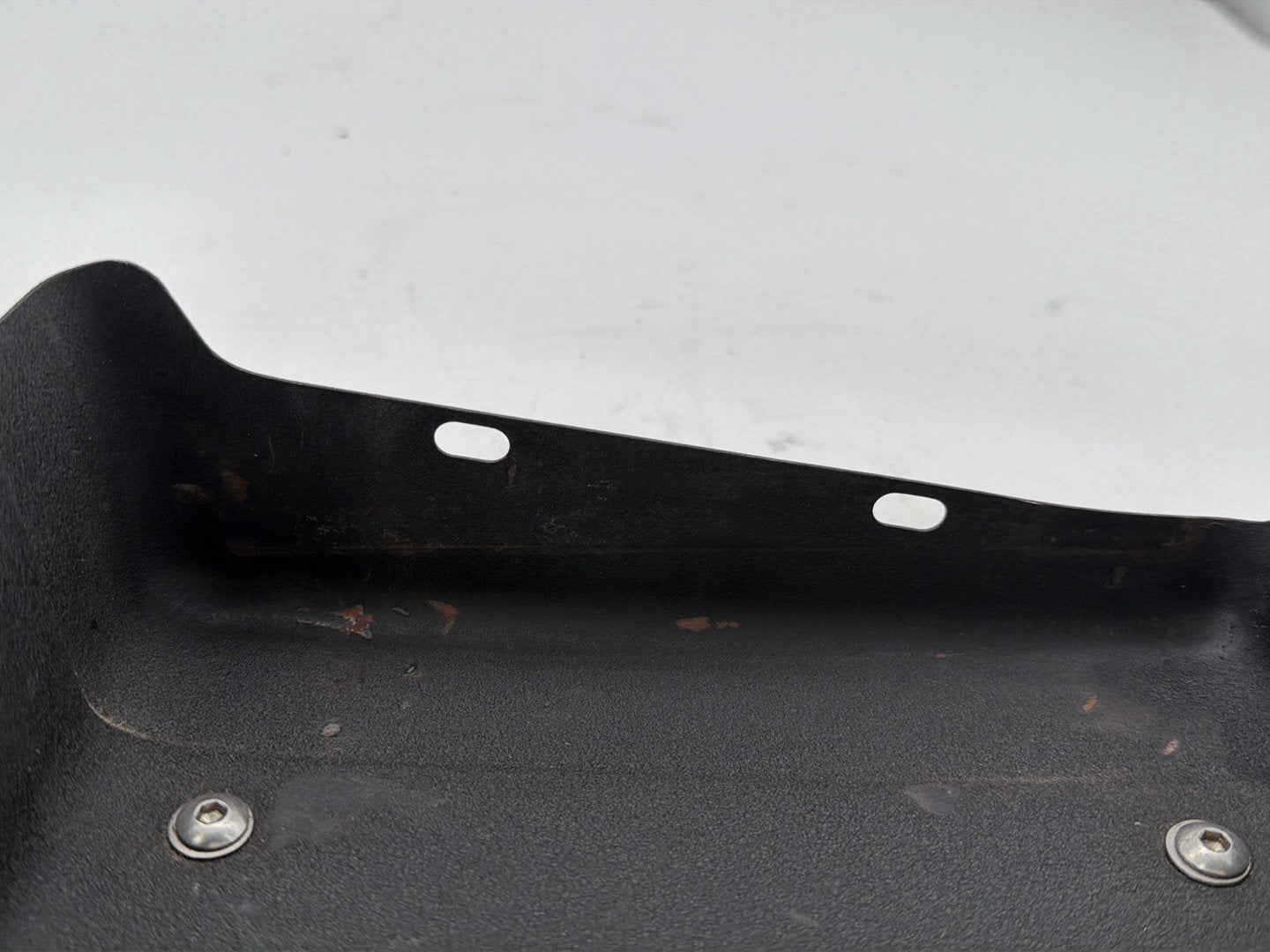 2008 Harley Dyna Fat Bob FXDF OEM Lower Battery Tray Stay Box Cover Panel