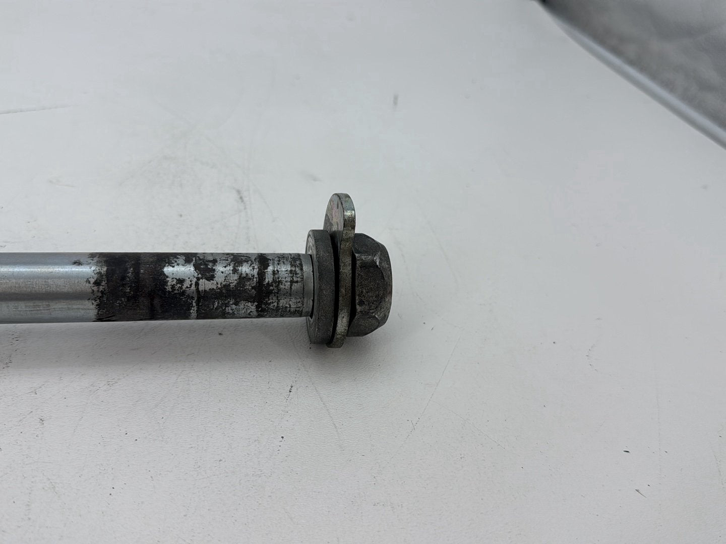 2014 Harley Electra Glide Touring CVO Screamin Eagle OEM Rear Wheel Axle Bolt Shaft