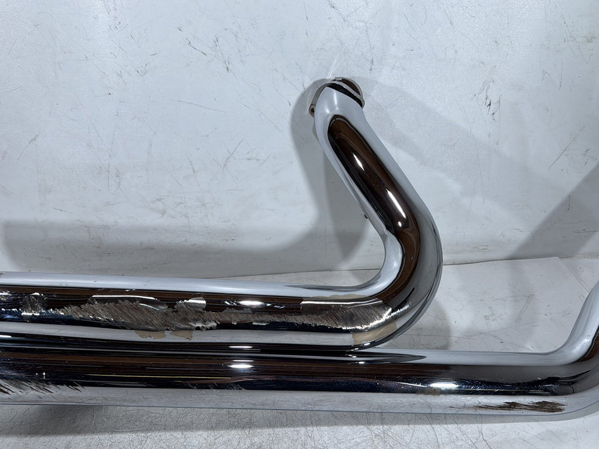 2003 Harley Softail Deuce FXSTD OEM Exhaust Header Pipes Vance & Hines SCRATCHED