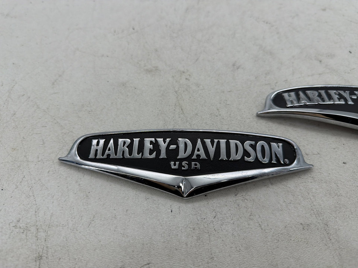 2004 Harley Road King Touring Classic OEM Fuel Tank Badges Trim Logo Sticker