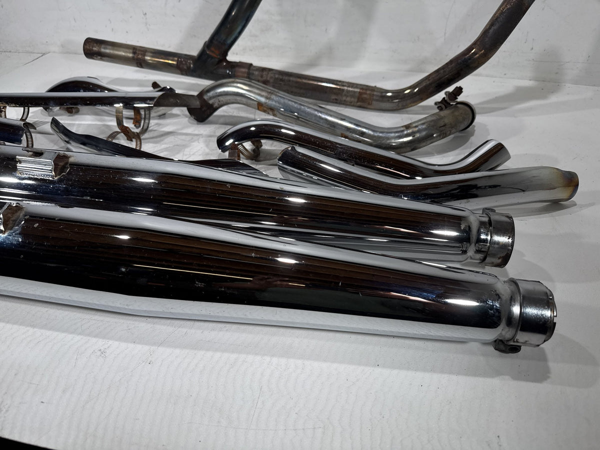 1993 Harley Electra Glide Touring FLHT OEM Exhaust Header Pipes Muffler