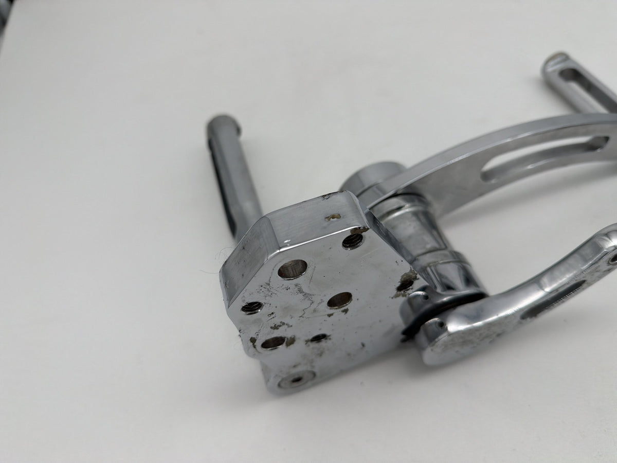 1994 Harley Softail Custom Left Right Foot Brake Control Pegs Kuryakyn Slotted