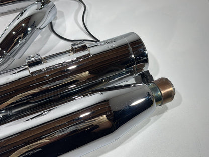 2014 Harley Electra Glide Touring CVO Screamin Eagle OEM Exhaust Header Pipes Muffler Vance & Hines