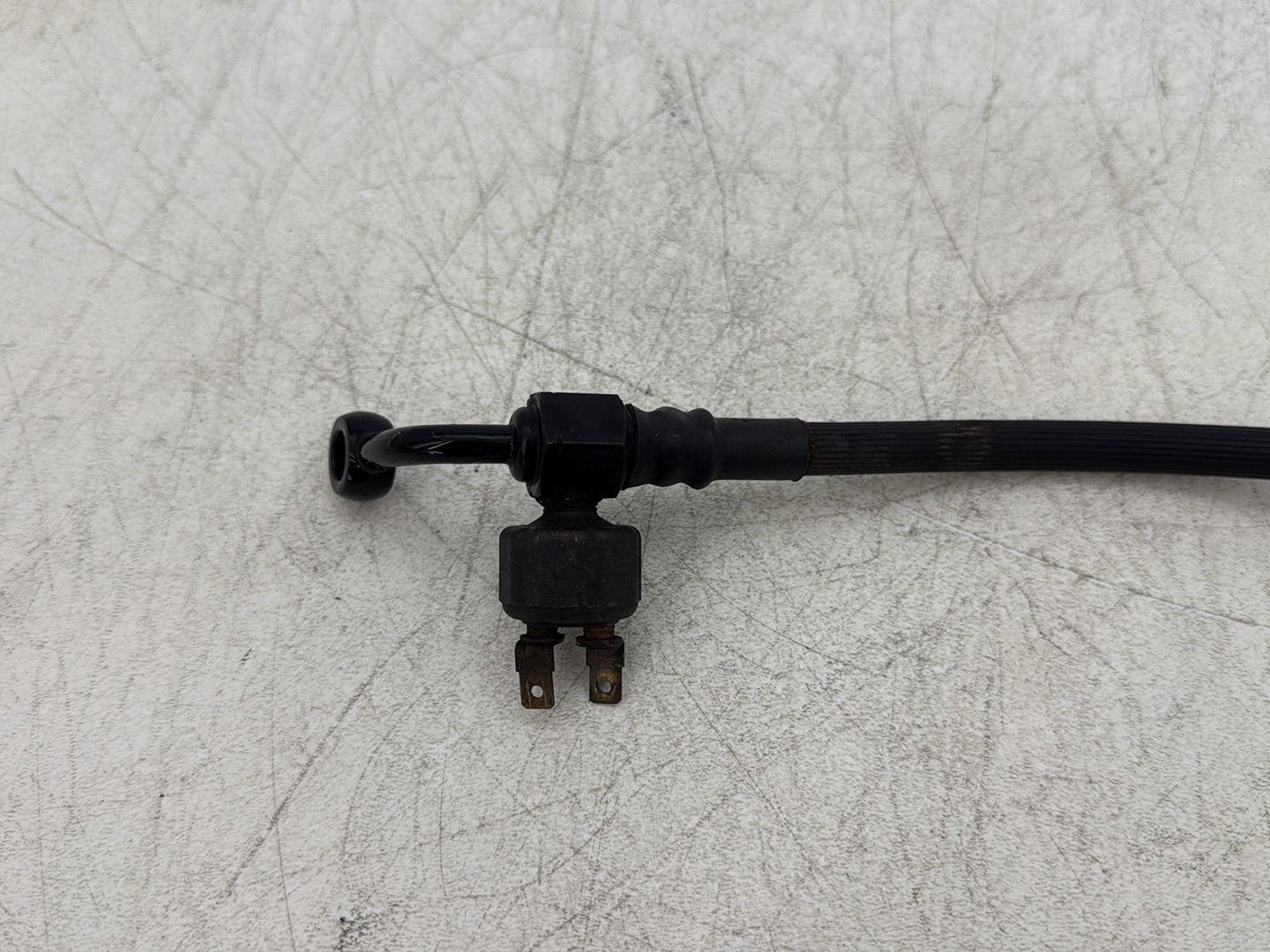 2004 Harley Dyna Super Glide FXDI OEM Rear Brake Hose Line Pipe