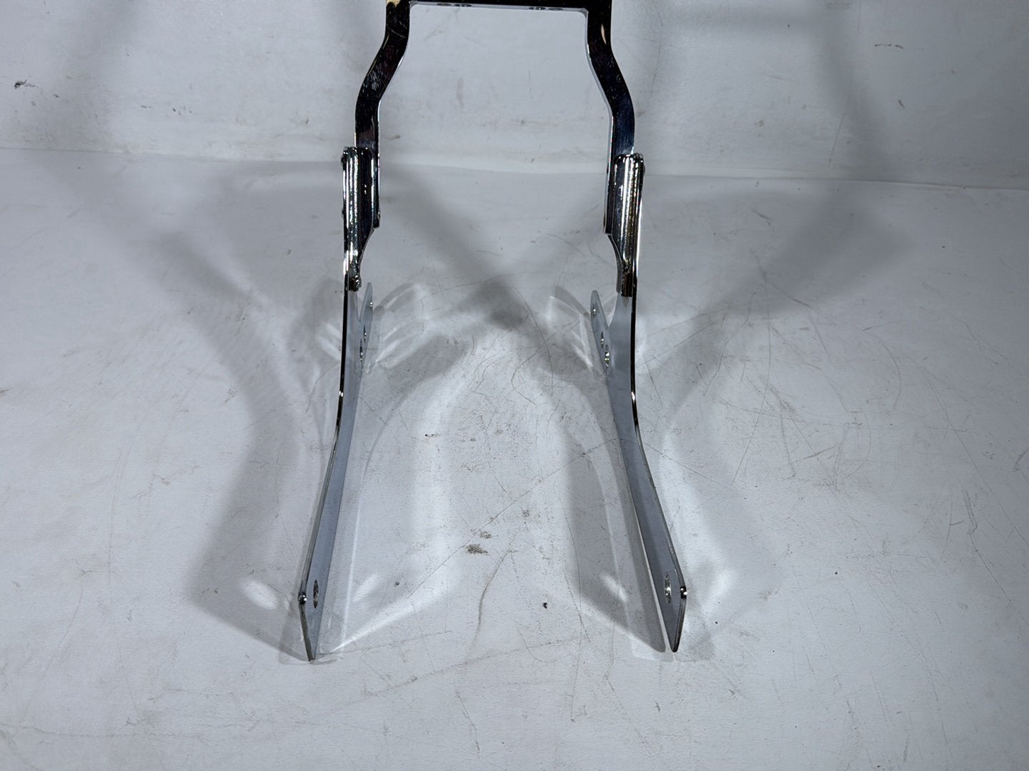 2000 Harley Dyna FXDWG Wide Glide OEM Rear Sissy Bar w/ Backrest Cushion Pad