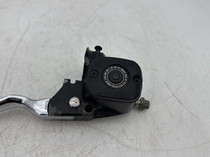 2005 Harley Dyna FXDWG Wide Glide OEM Front Right Hand Brake Lever Master Cylinder Reservoir