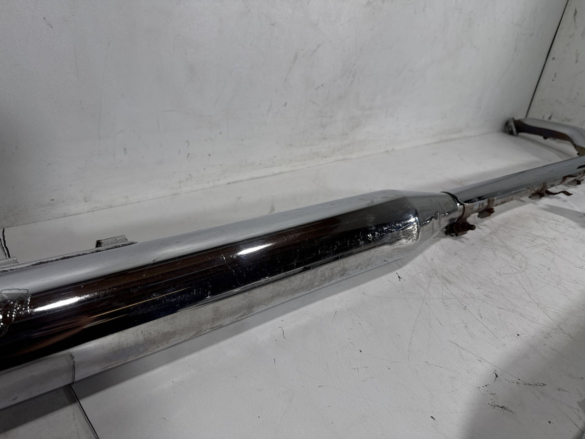 06 Harley Road King Touring Custom Exhaust Header Pipes Vance & Hines Scratched