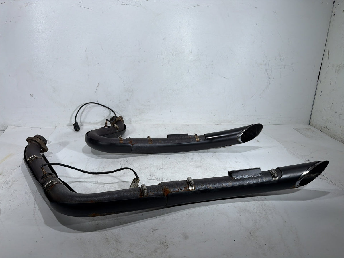 2012 Harley Dyna Fat Bob FXDF 103 OEM Exhaust Header Pipes Vance & Hines