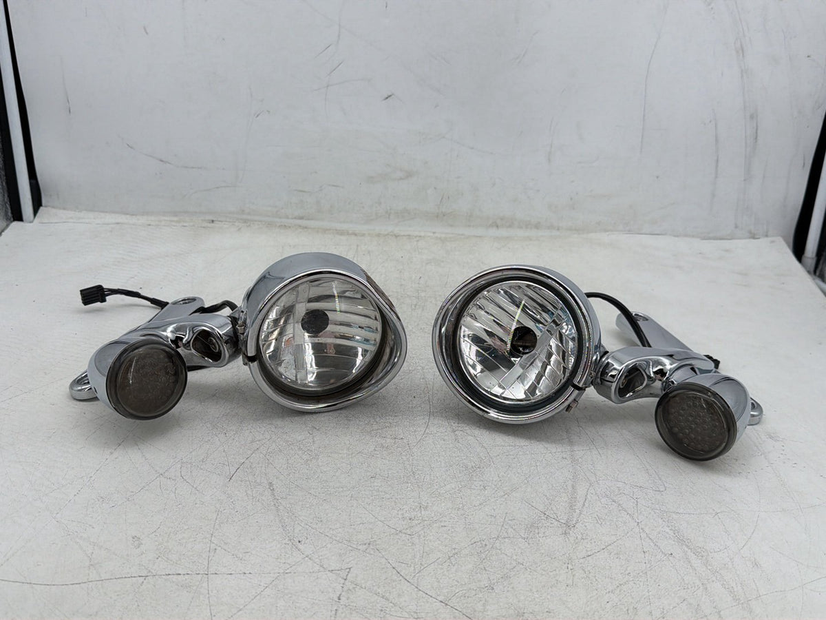 13 Harley Electra Glide Touring CVO OEM Front Left Right Turn Signal Indicators