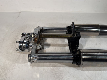 1986 - 1998 Harley-Davidson Softail Heritage Classic Front Triple Tree Set & LH RH Fork Legs Sliders 45915-86 , 56567-86B