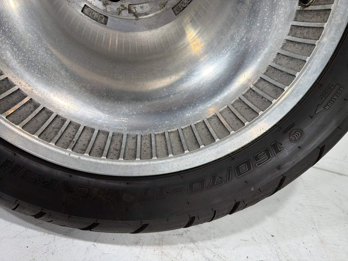 2006 Harley Softail Deuce FXSTDI OEM Rear Wheel Rim Tire 160/70-17 17"