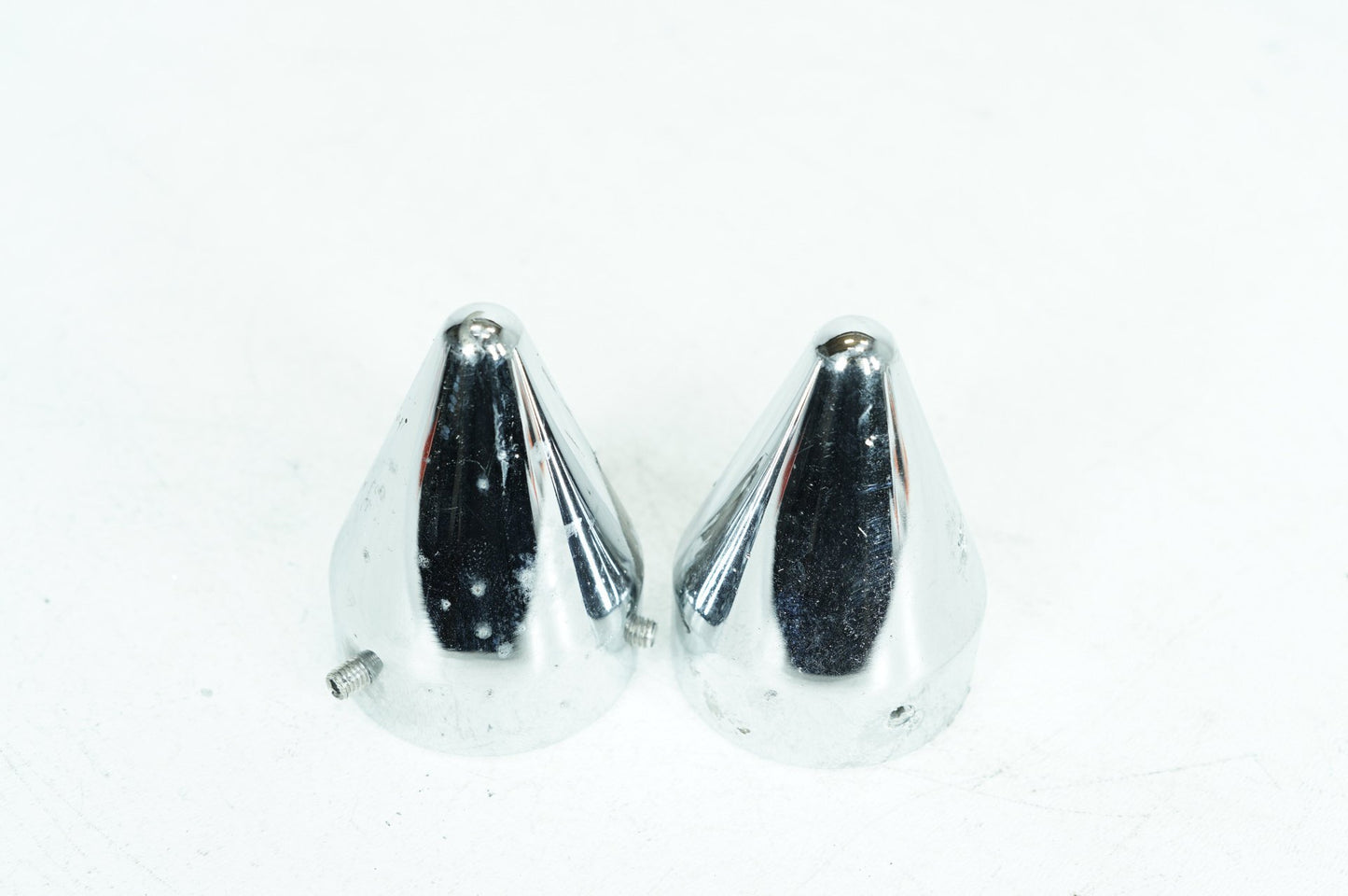 1984 - 1998 Harley-Davidson Touring Electra Glide Ultra Rear Wheel Axle Nut Covers Caps LA Choppers Spike