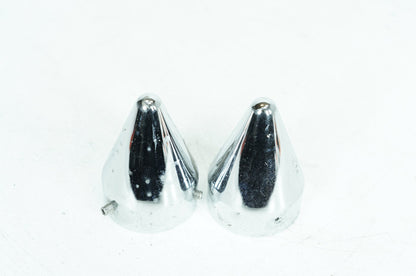 1984 - 1998 Harley-Davidson Touring Electra Glide Ultra Rear Wheel Axle Nut Covers Caps LA Choppers Spike
