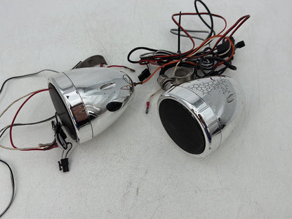 1984 - 1998 Harley-Davidson Touring Electra Glide Classic Left Right Sound Audio Speakers BOSS Audio Systems
