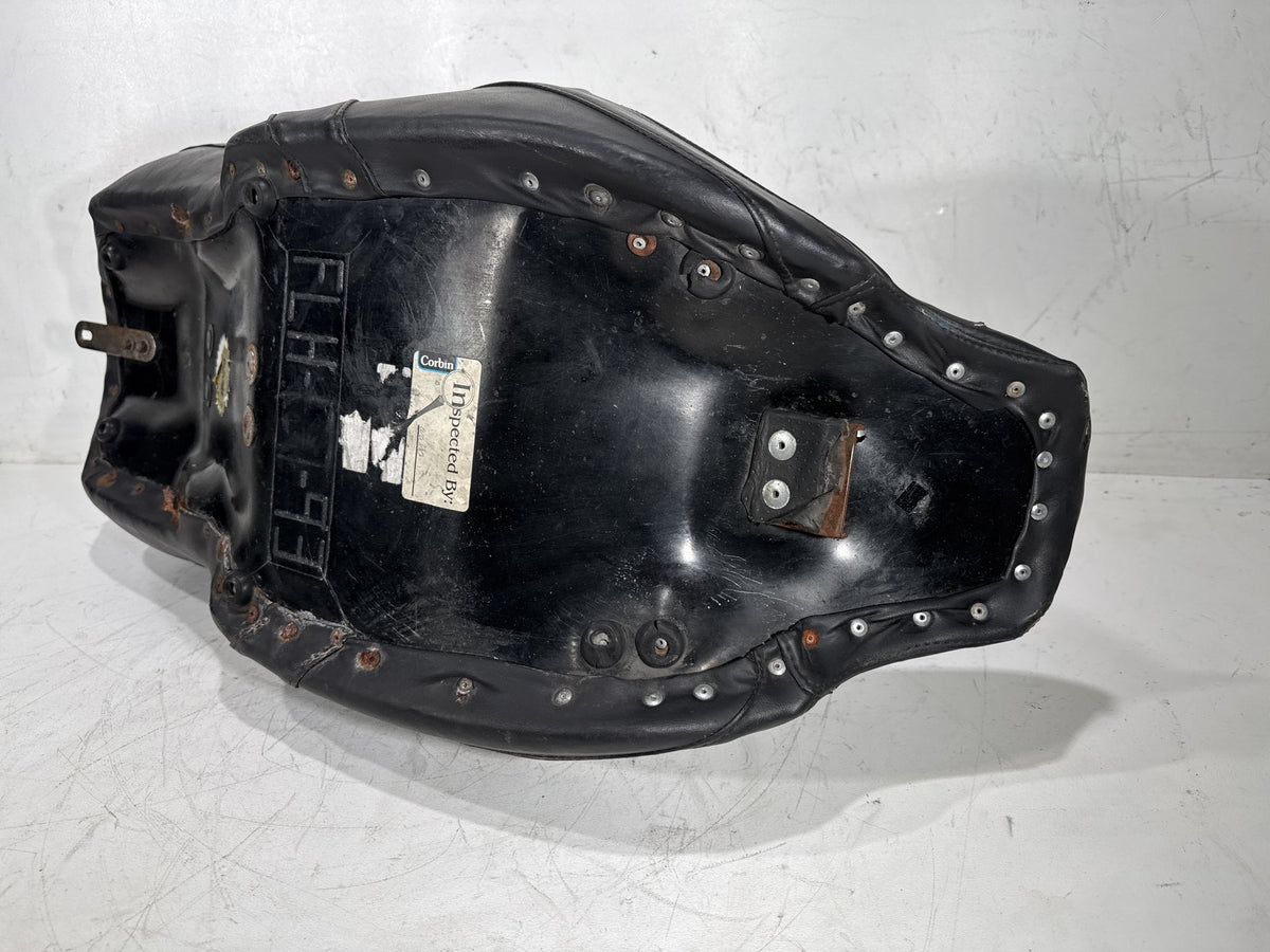 1996 Harley Electra Touring Ultra Passenger Rider Driver Seat Saddle CORBIN TORN