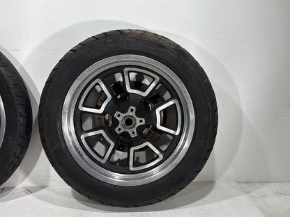 2015 Harley Dyna Low Rider FXDL OEM Front & Rear Wheel Rim Tire